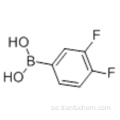 3,4-difluorfenylborsyra CAS 168267-41-2